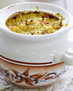 Пшенная каша с тыквой и курагой