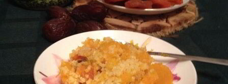 пшенная каша с тыквой и сухофруктами. Шаг 6