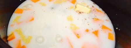 пшенная каша с тыквой в мультиварке. Шаг 6