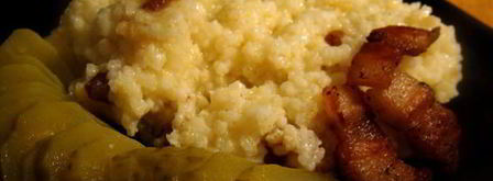 пшенная каша со шкварками. Шаг 8