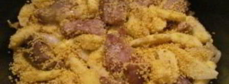 пшенная каша со свининой. Шаг 3