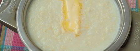 рисово-пшенная каша на молоке. Шаг 5