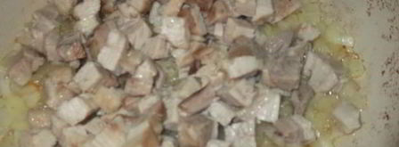 томленая пшенная каша со свининой. Шаг 7