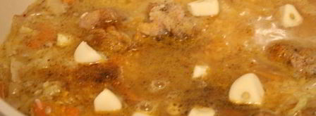 ароматная рисовая каша с мясом и капустой. Шаг 6