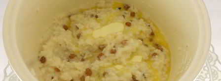 молочная рисовая каша с изюмом и кокосовой стружкой в мультиварке. Шаг 5