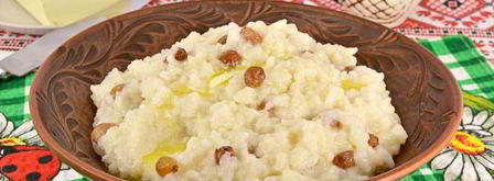 молочная рисовая каша с изюмом и кокосовой стружкой в мультиварке. Шаг 6