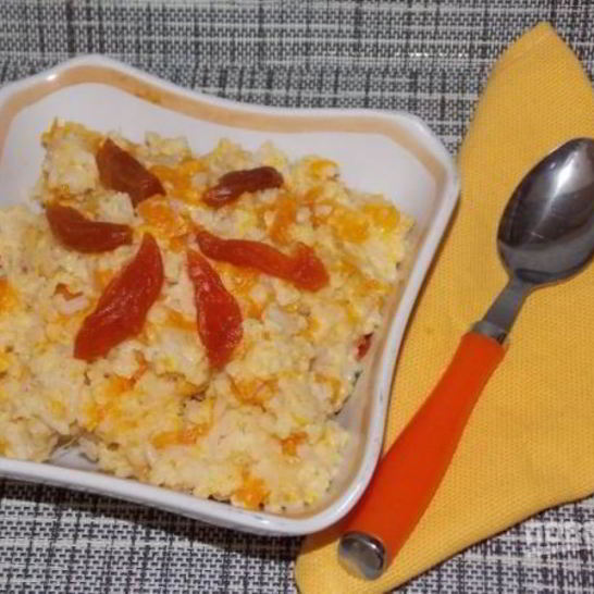 Рецепт пшенно-рисовой каша на молоке