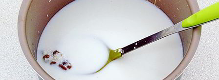 рисовая каша на молоке с изюмом. Шаг 3