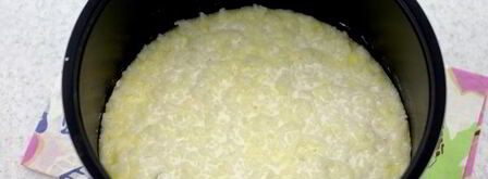 рисовая каша на молоке в мультиварке. Шаг 7