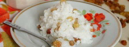 рисовая каша на воде с изюмом. Шаг 13