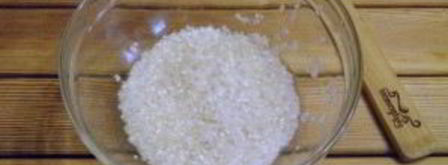 рисовая каша размазня на молоке. Шаг 3