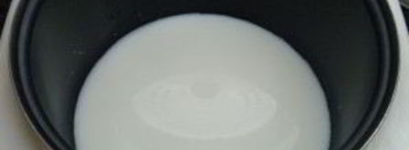 рисовая каша размазня на молоке. Шаг 5