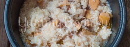 рисовая каша с айвой в мультиварке. Шаг 5