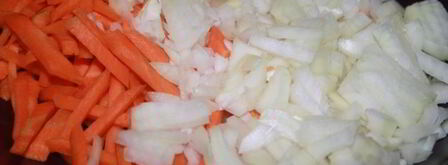 рисовая каша с домашней курицей в мультиварке. Шаг 5