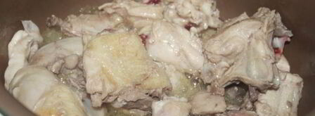 рисовая каша с домашней курицей в мультиварке. Шаг 6