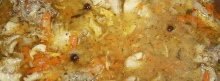 рисовая каша с домашней курицей в мультиварке. Шаг 9