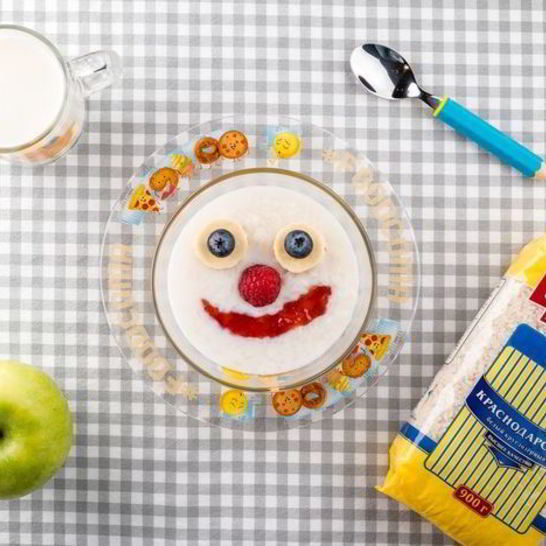 Рецепт рисовой каши с джемом и фруктами