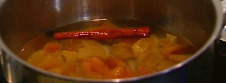 рисовая каша с корицей, медом и сухофруктами. Шаг 3