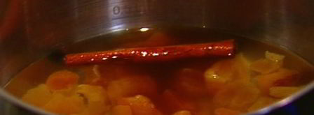 рисовая каша с корицей, медом и сухофруктами. Шаг 4