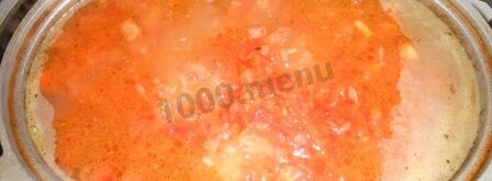 рисовая каша с овощами на гарнир. Шаг 6