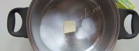 рисовая каша с вишневым киселем. Шаг 4