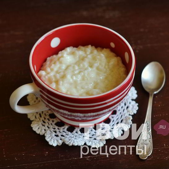 Рецепт рисовой каши в мультиварке