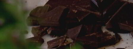 шоколадная рисовая каша с изюмом и орехами. Шаг 3