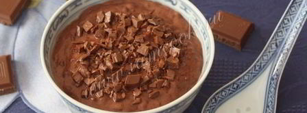 шоколадная рисовая каша. Шаг 14