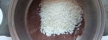 шоколадная рисовая каша. Шаг 5