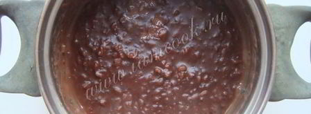 шоколадная рисовая каша. Шаг 10