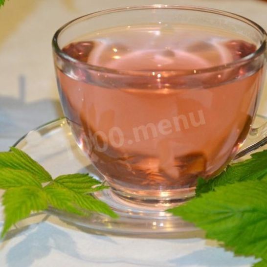 Рецепт чая из листьев малины