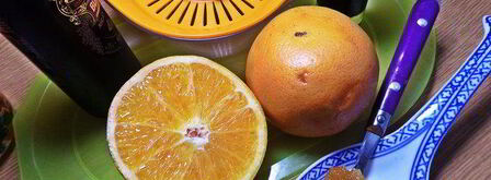 чай пуэр с цитрусами и бальзамом. Шаг 4