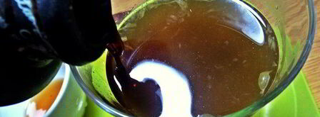 чай пуэр с цитрусами и бальзамом. Шаг 11