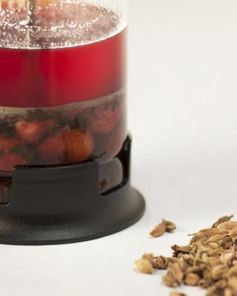 Чай с клубникой и специями