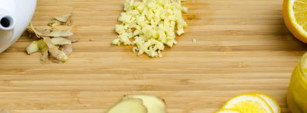 имбирный чай с лимоном. Шаг 3