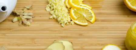 имбирный чай с лимоном. Шаг 4