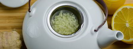 имбирный чай с лимоном. Шаг 7