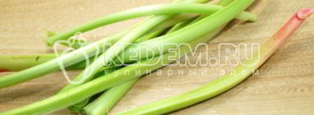 холодный чай с ревенем. Шаг 4