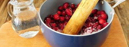 клюквенный чай. Шаг 7