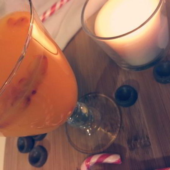 Рецепт облепихового чая с ананасом и имбирем