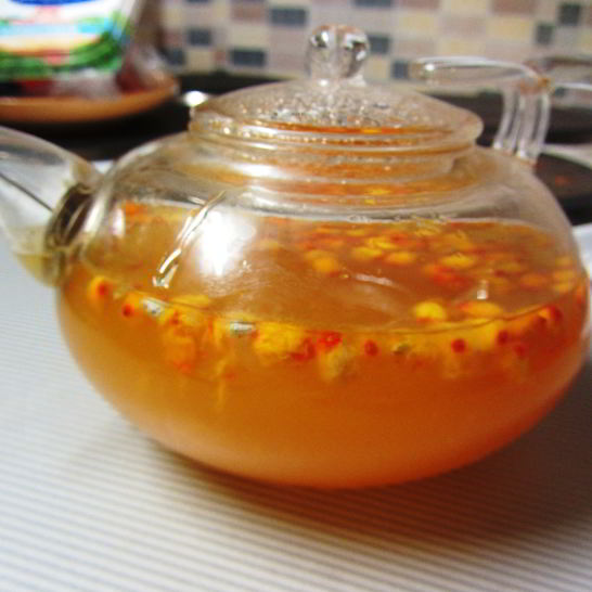 Рецепт облепихового чая с медом