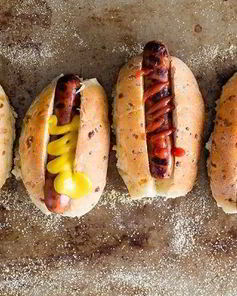 Сырные булочки Горячая собака