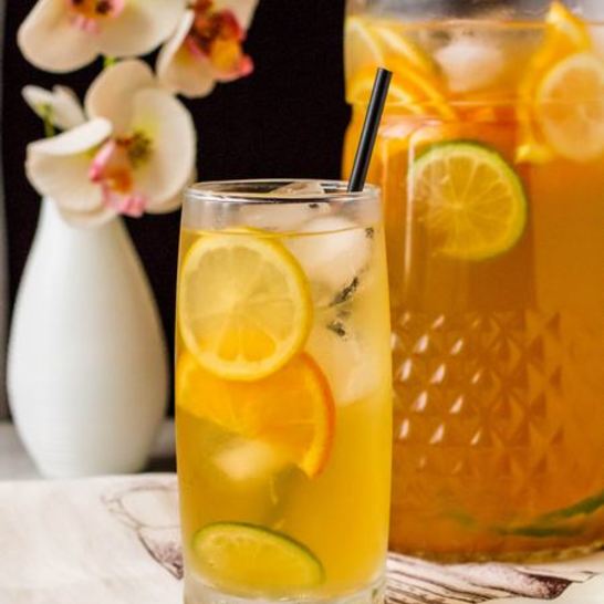 Рецепт цитрусового ледяного чая