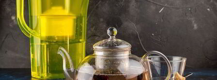 зеленый чай с голубикой. Шаг 8