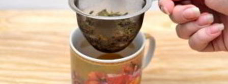 зеленый чай с жареным рисом. Шаг 6