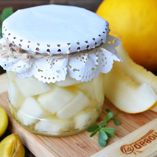 Рецепт дыни в сиропе без стерилизации