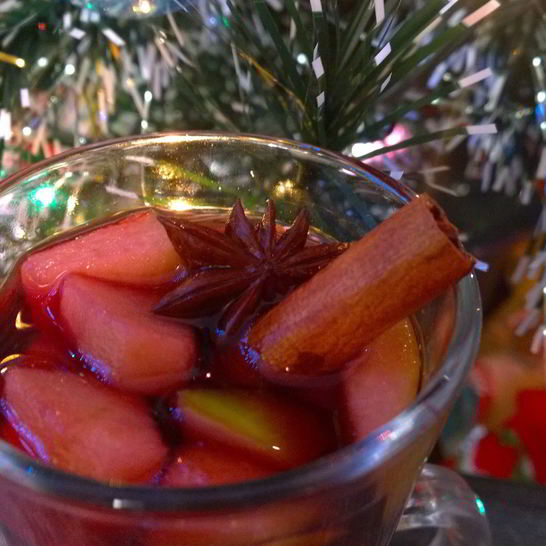 Рецепт глинтвейна вишневого бурбон