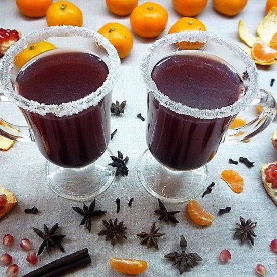 Рецепт гранатового глинтвейна