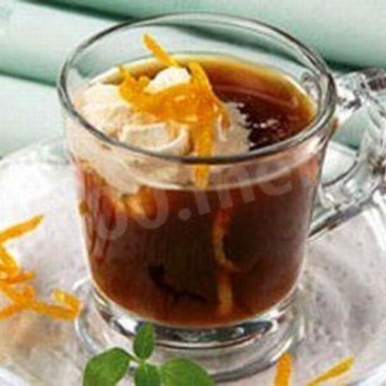 Рецепт холодного апельсинового сока с кофе по-бразильски