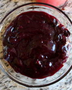 Черничный кисель